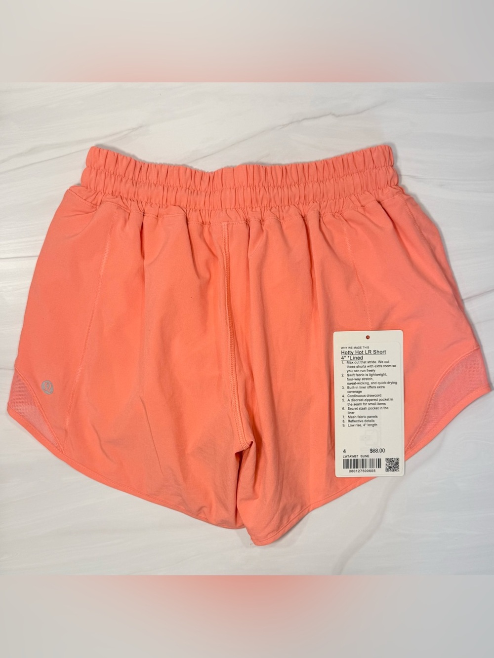 Lululemon Bundle Women’s Hotty Hot Shorts Pink, Teal, Coral, Black Size 4 - Picture 11 of 16